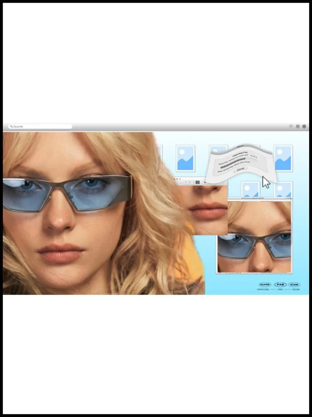 Retro Narrow Cat Eye Sunglasses UVA/UVB Protection Metal Frame